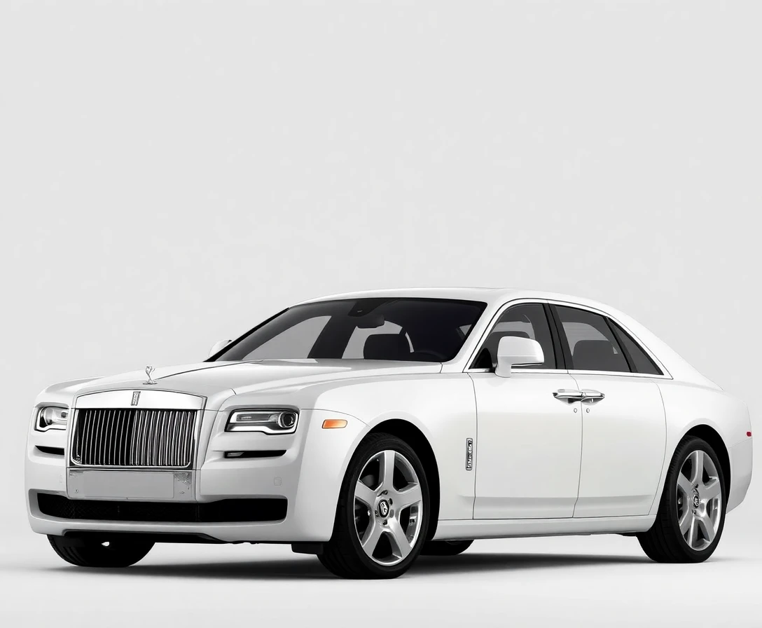 Rolls-Royce Ghost, vue de profil